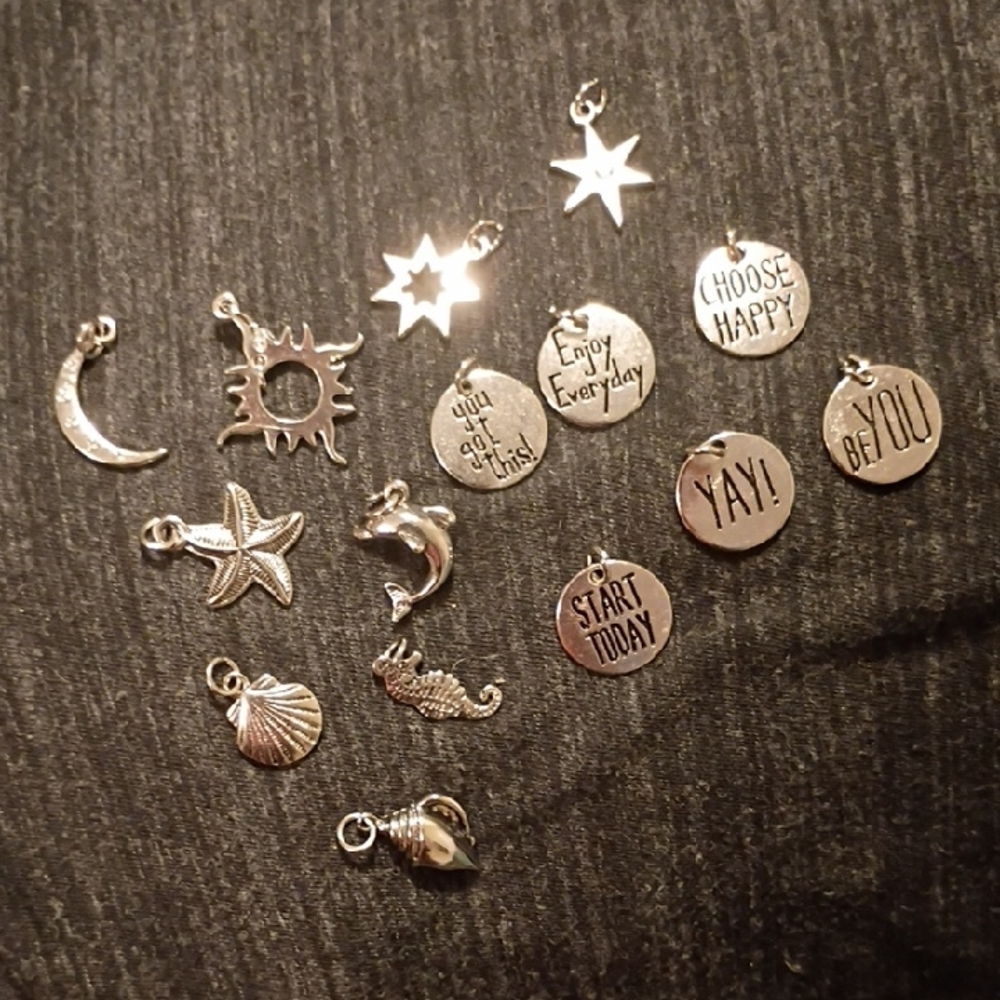 Silver Charm Collection - Set Of 15 / NWOT